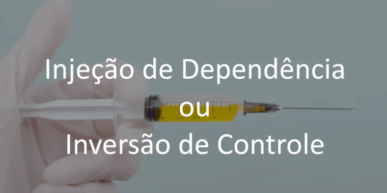 Injeção de dependência ou Inversão de Controle Essa é uma confusão comum em muitos devs. O artigo Injeção de dependência ou Inversão de Controle explica SOLID, fala sobre diversos injetores de depenência, explica algumas particularidades que eles possuem. Além disso há exemplos tanto em linguagens de backend quando em frontend. De modo geral é fundamental utilizar para que o acoplamento da aplicação seja controlado, mas deve ser feito corretamente.